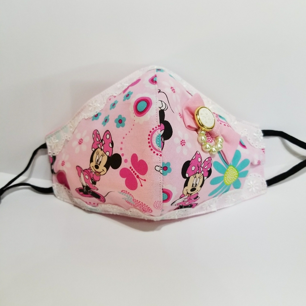 Minnie mouse cloth mask